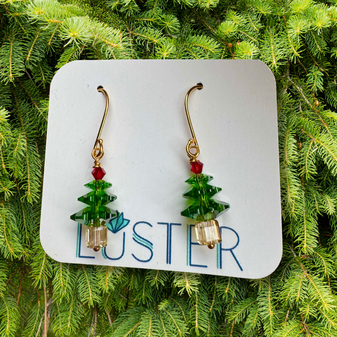 Holiday Tree Earrings
