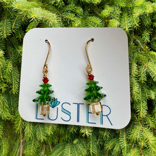 Holiday Tree Earrings