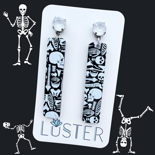 Spooky Skeleton Earrings