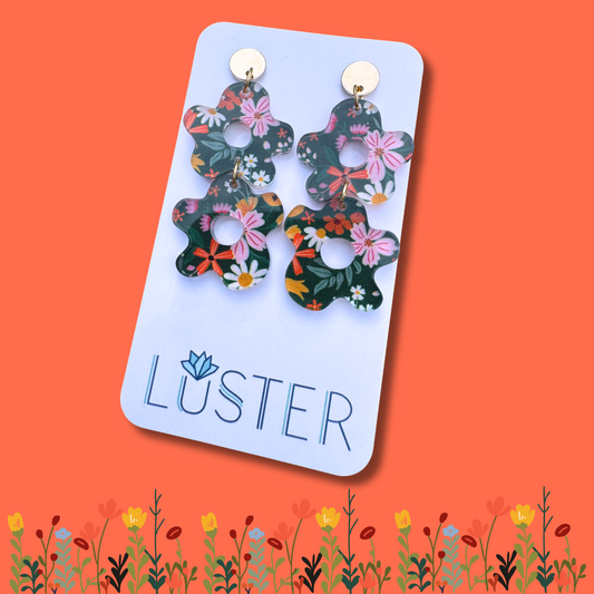 Fall Wildflower Earrings