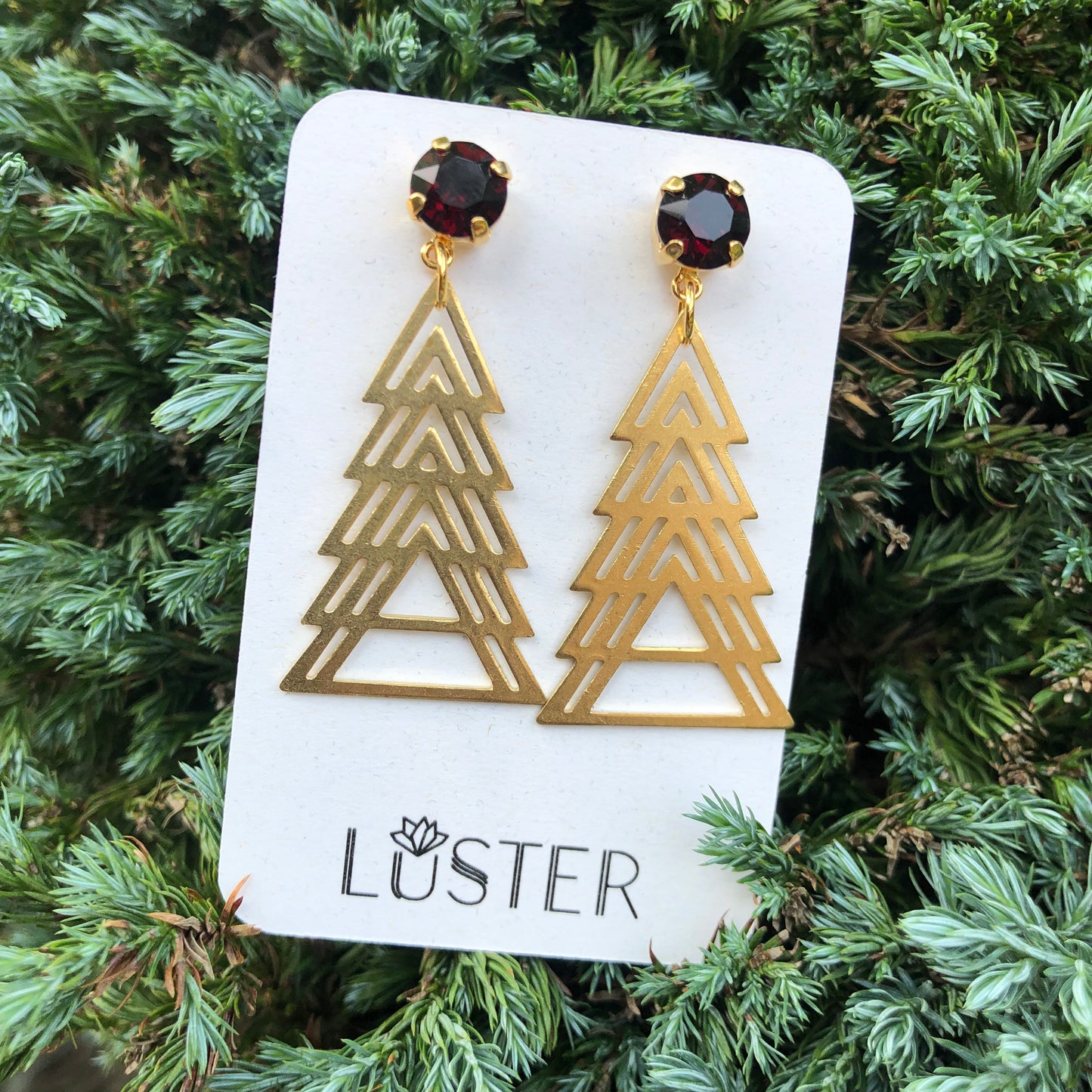 Holiday Tree Earrings