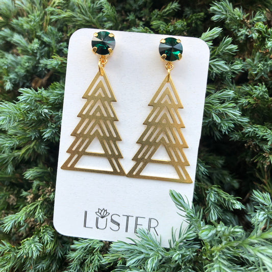 Holiday Tree Earrings