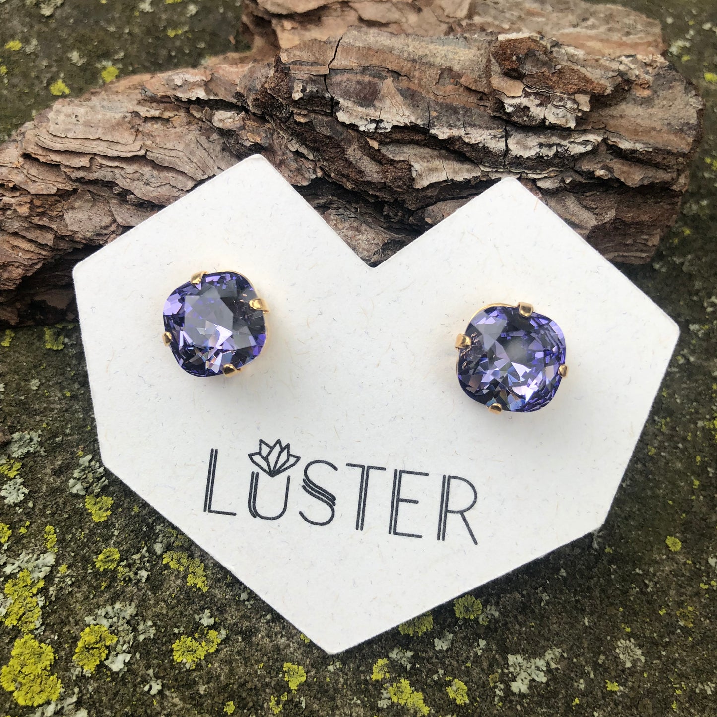 Tanzanite Cushion Cut Posts