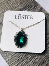 Emerald Simple Crystal Pendant