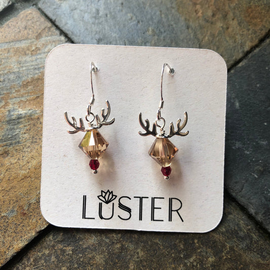 Reindeer Earrings