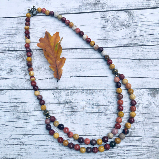 Mookaite Stone Necklace