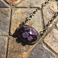 Purple Cloud Necklace