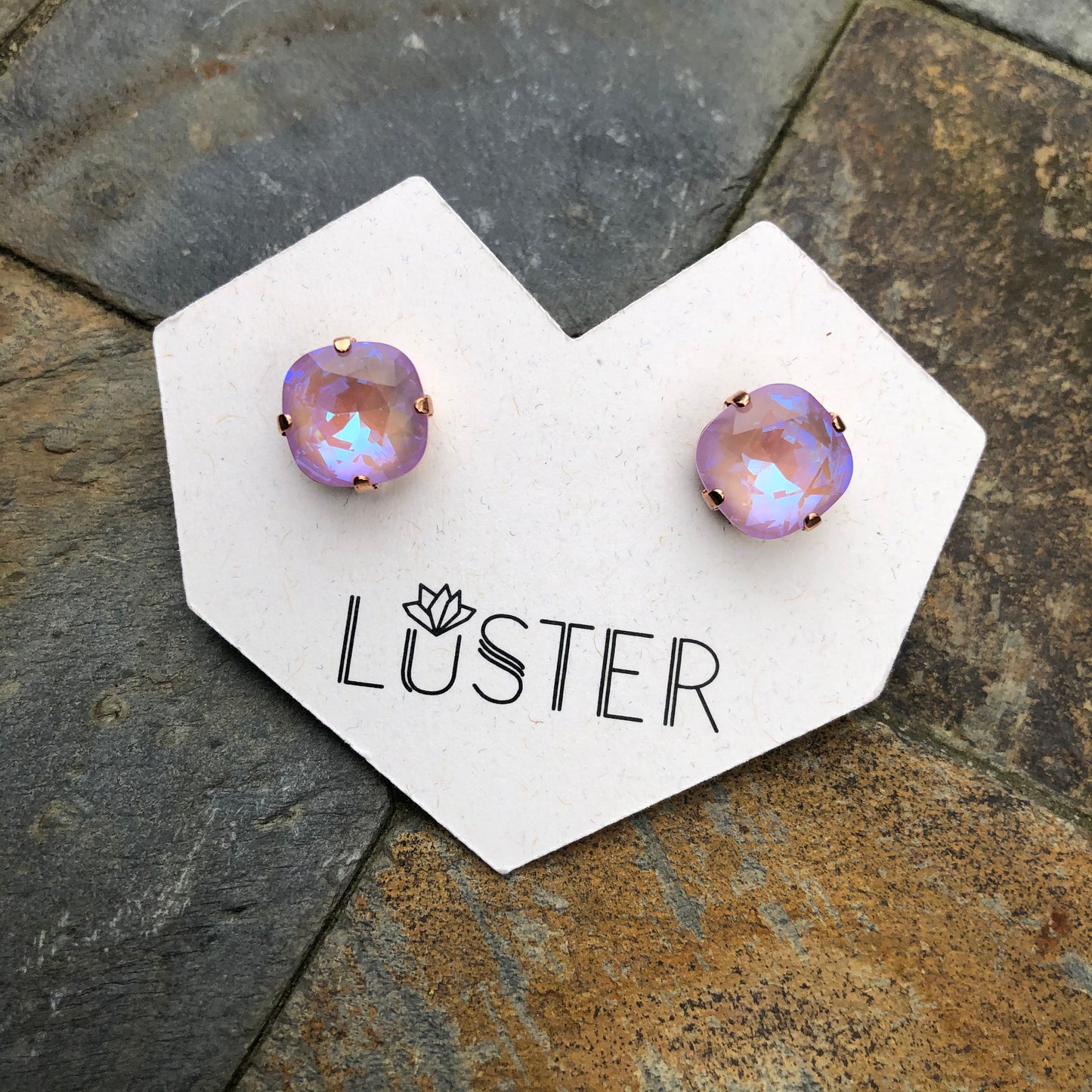 Lavender Cushion Cut Posts