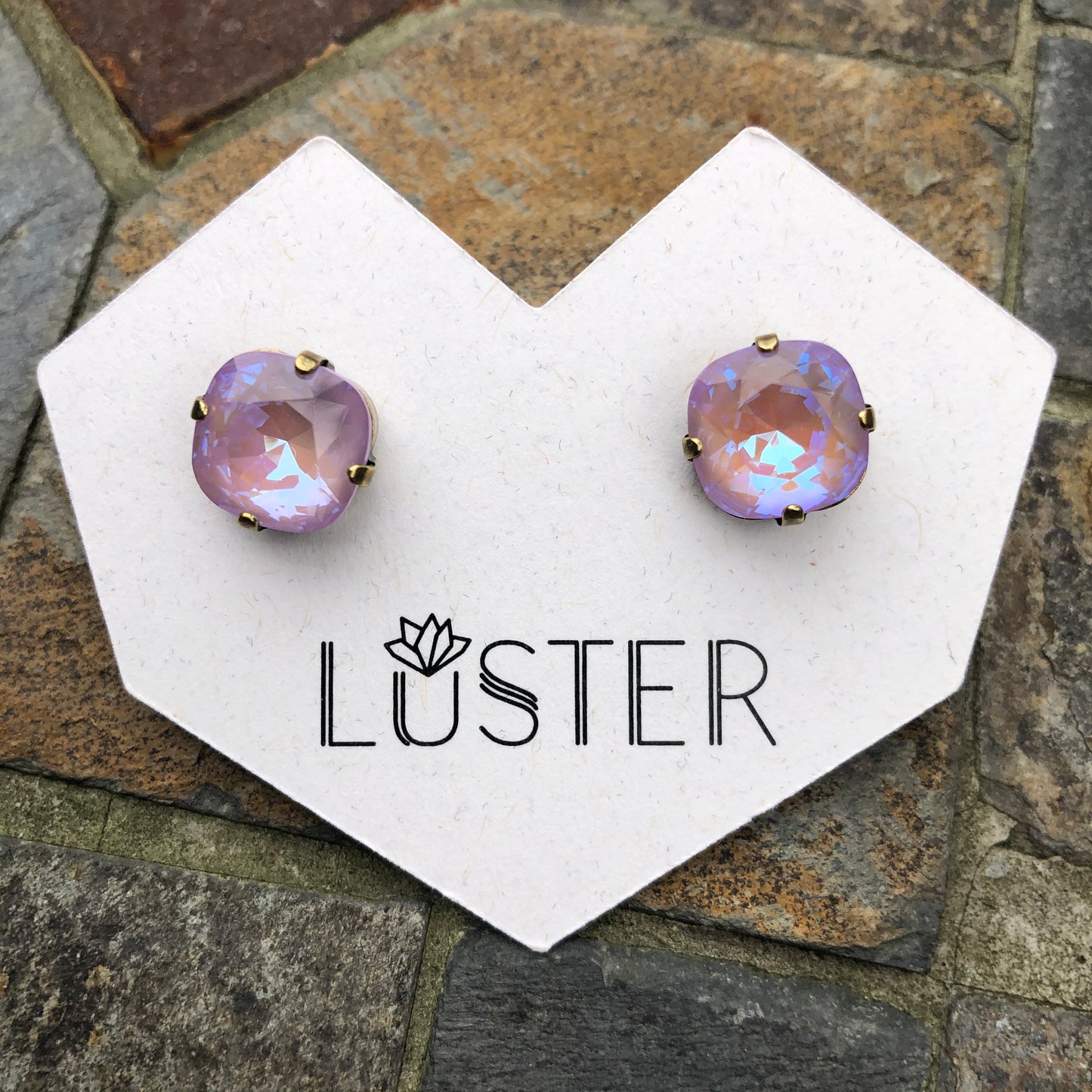 Lavender Cushion Cut Posts