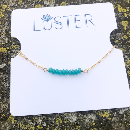 Delicate Apatite Bracelet