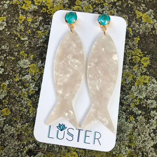 Happy Fish Statement Earrings