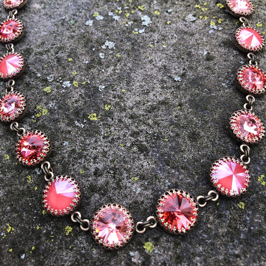 Coral Rivoli Necklace