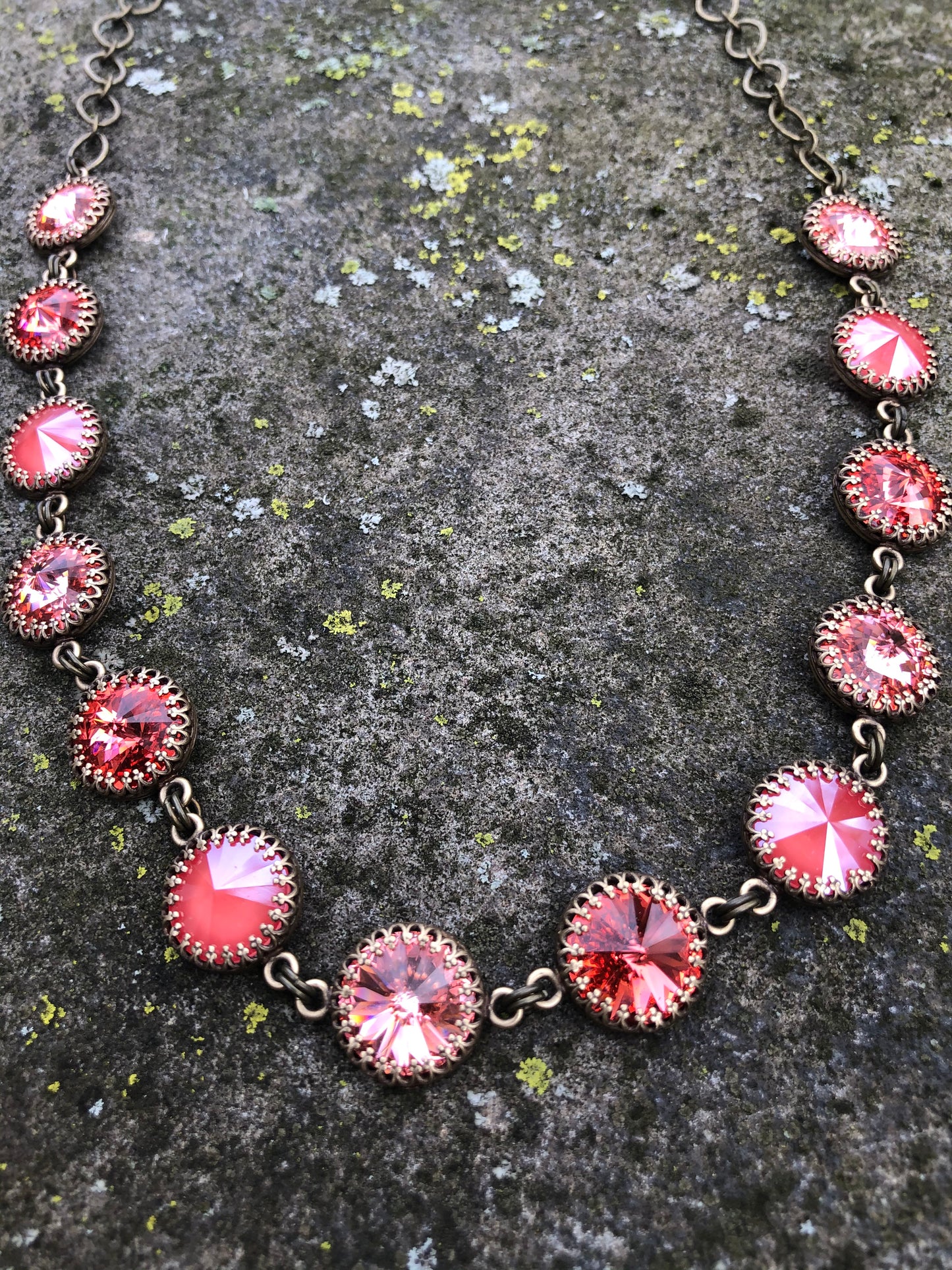 Coral Rivoli Necklace