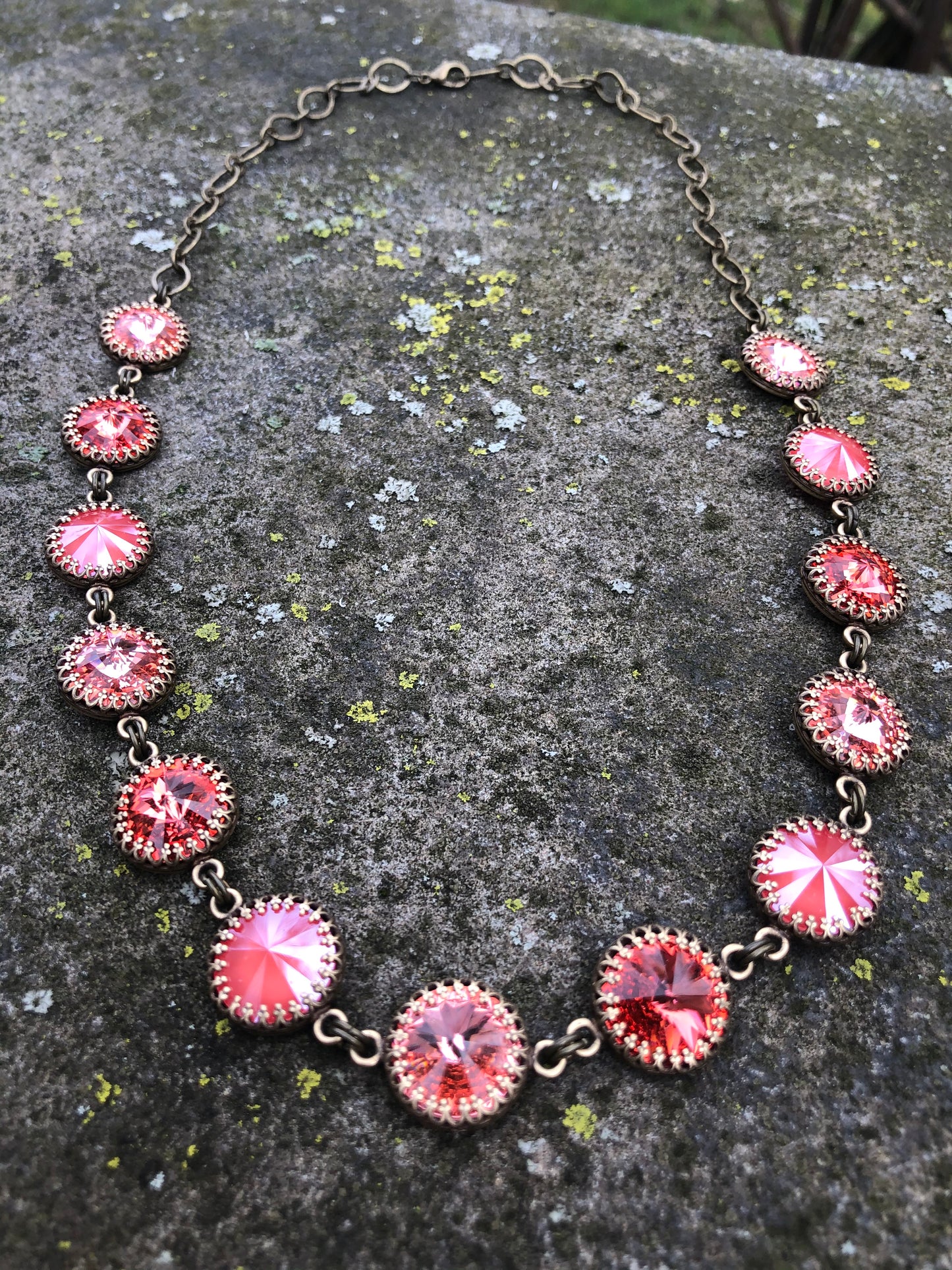 Coral Rivoli Necklace