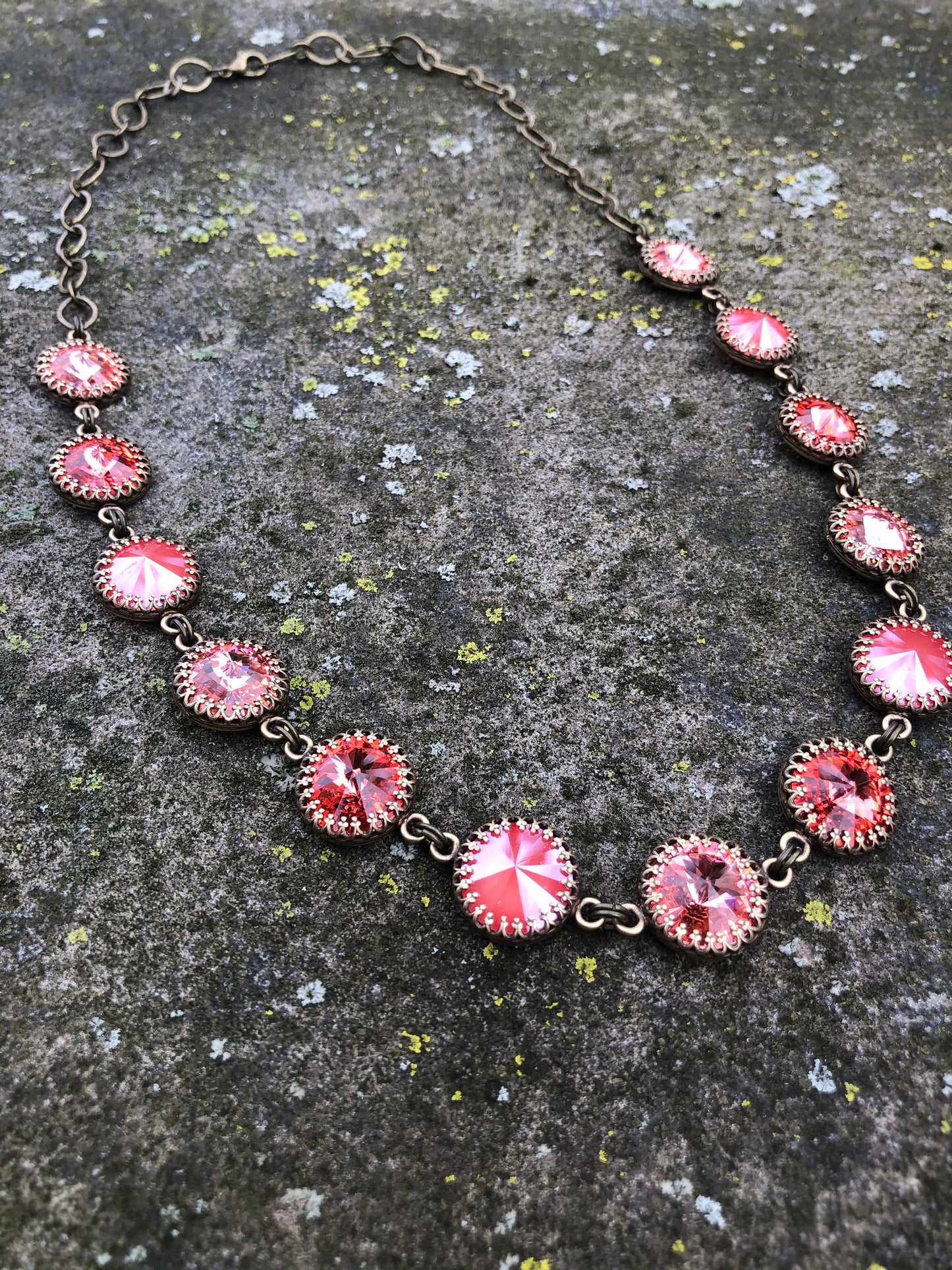 Coral Rivoli Necklace