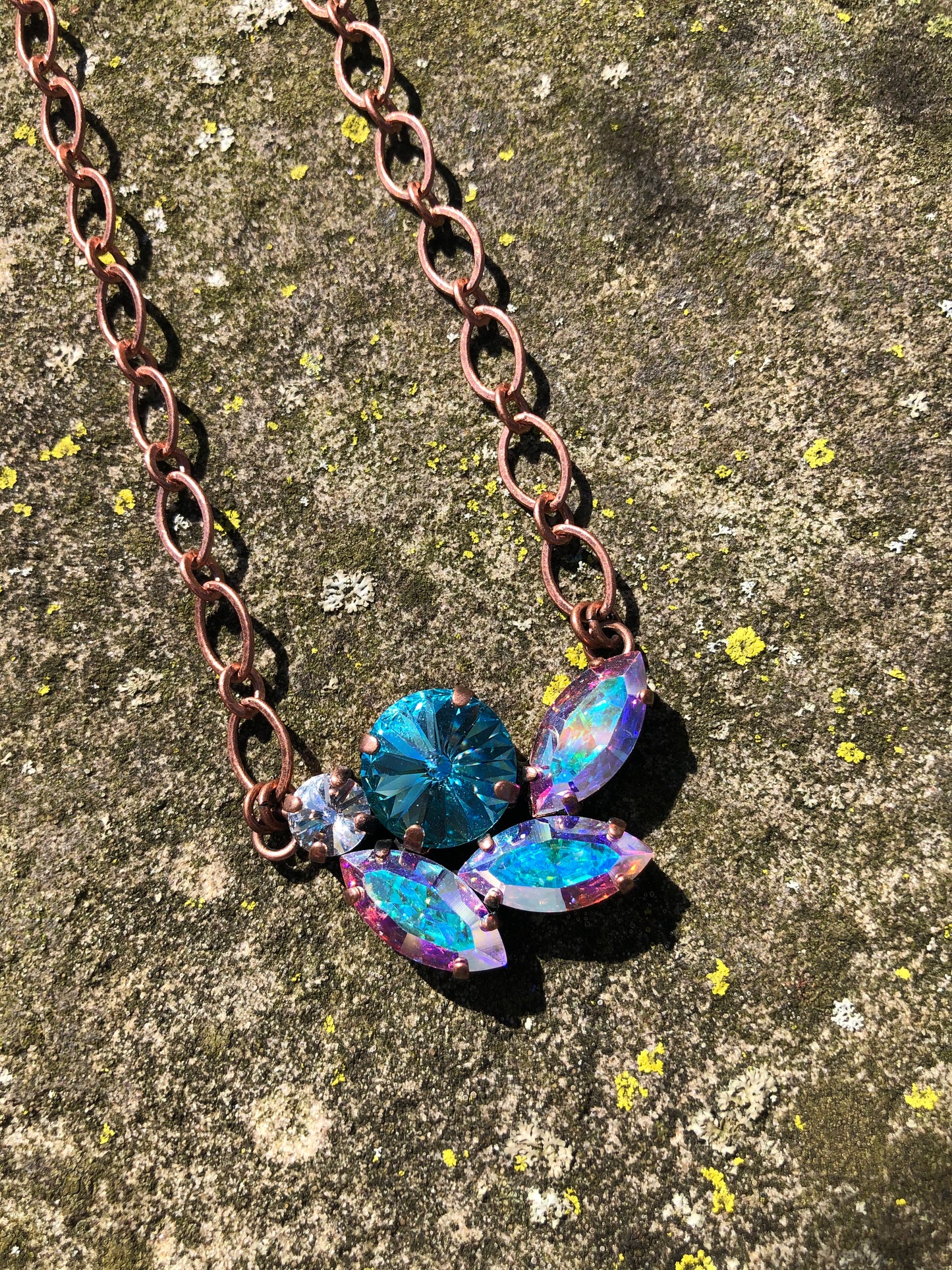 Leaf Cluster Pendant