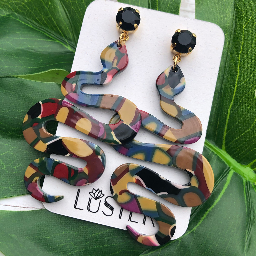 Multicolored Serpents